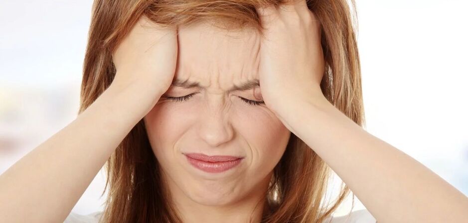 Migraine is een gevolg van osteochondrose